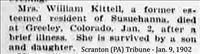 Kittell, Mrs. William